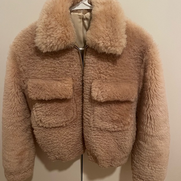 Helmut Lang Shearling Bomber Jacket - Picture 5 of 14